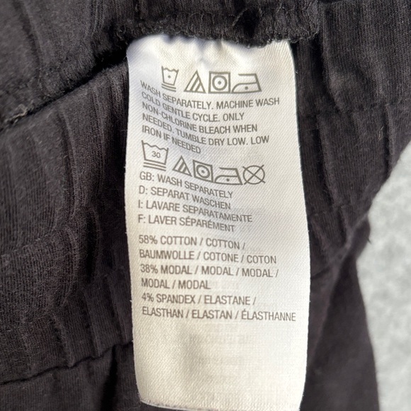 Anybody Petite Knit Cargo Joggers L Black - Picture 10 of 10